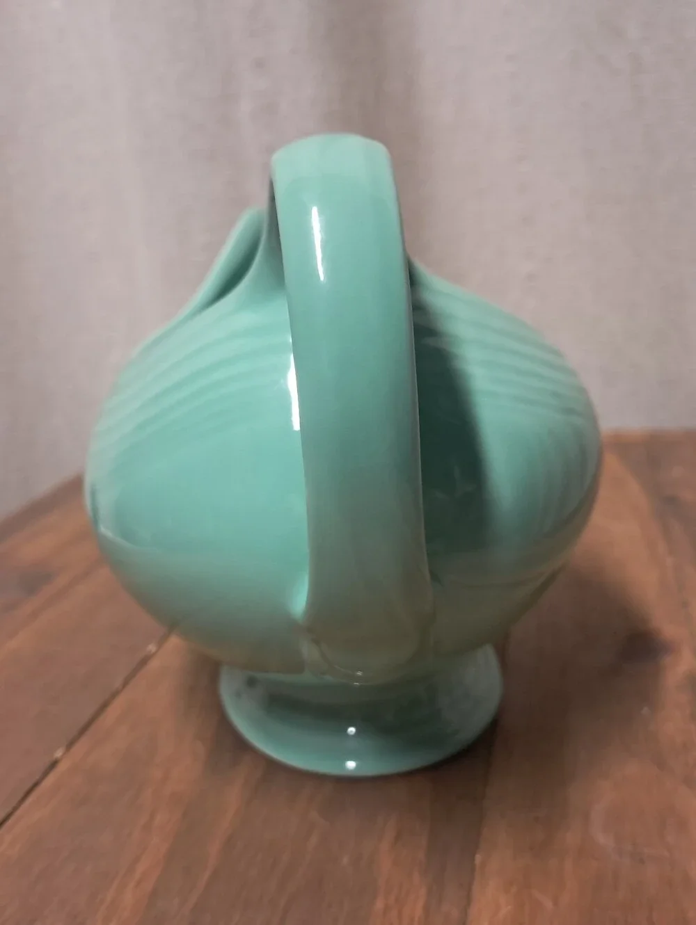Vintage Fiesta Sea Mist Green Gravy Boat Sauceboat Homer Laughlin HLC USA